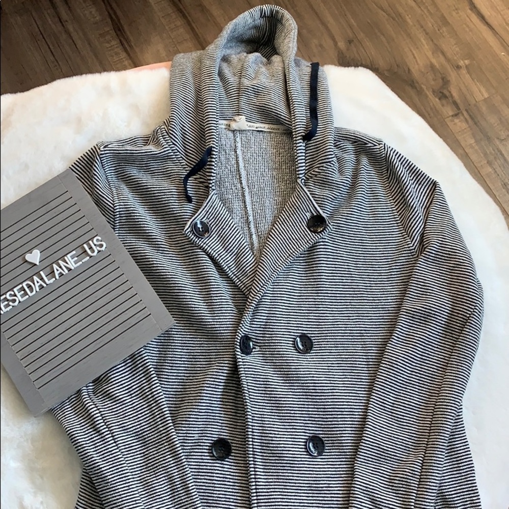 Roxy soft hooded pea coat